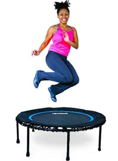 Leaps & Rebounds Bungee Rebounder The In-Home Mini Trampoline Review